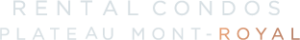Logo rental condos plateau Mont-Royal